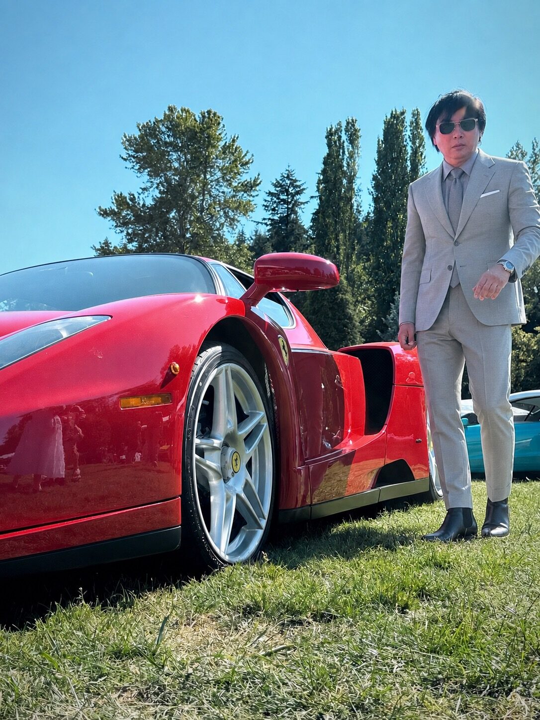 Ferrari F40 with Supercar Martini Circle founder